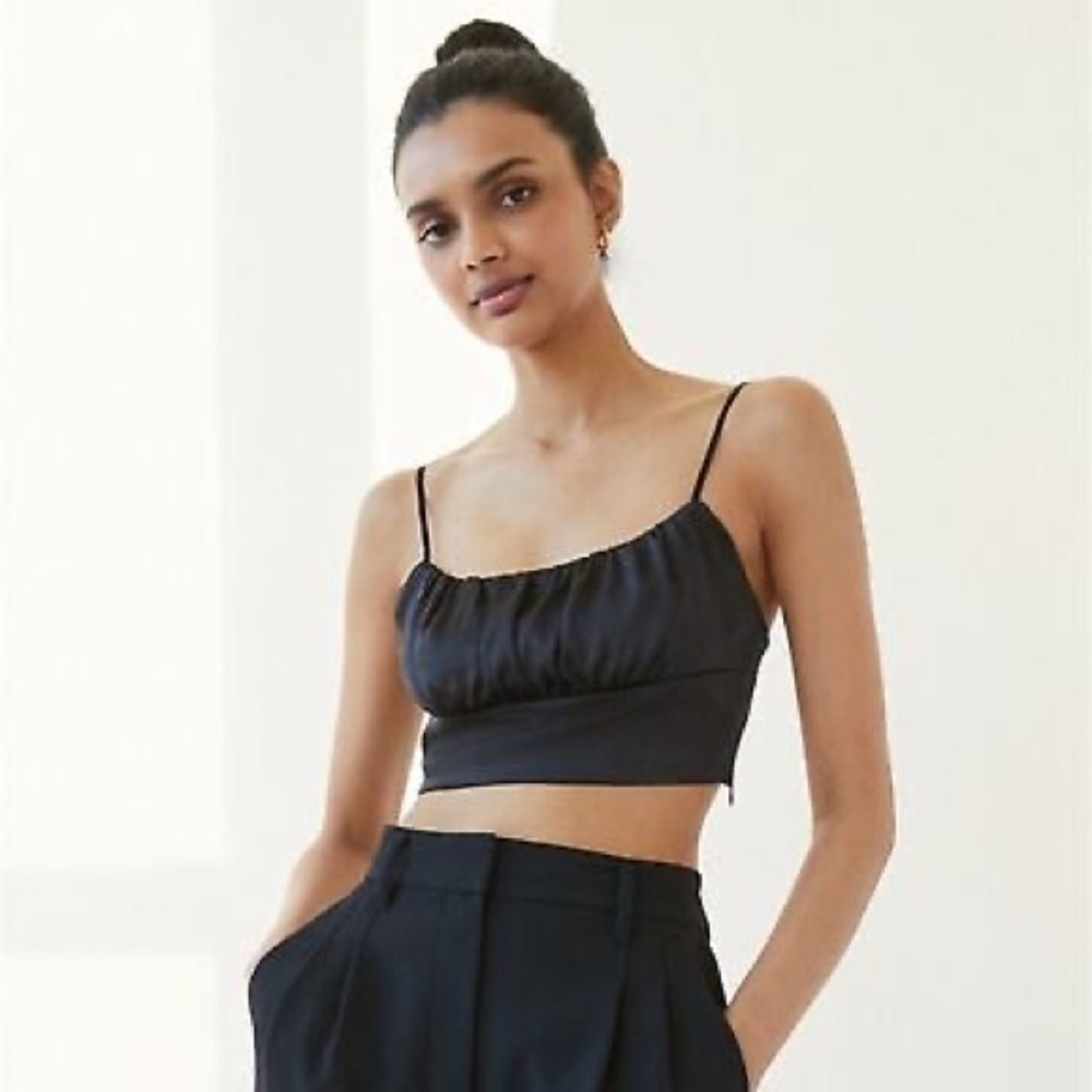 Aritzia Wilfred Satin Bustier